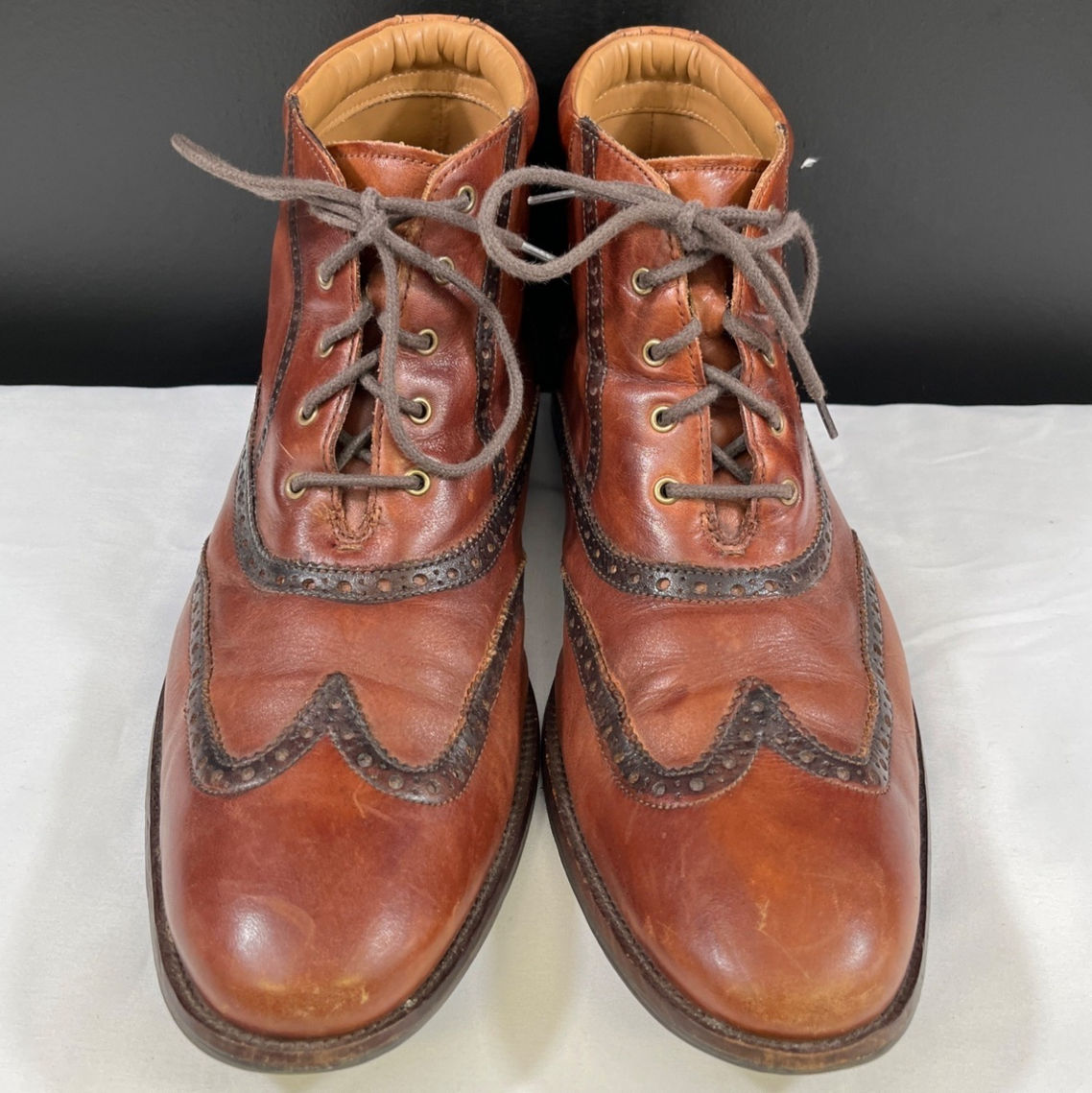 Cole Haan Men's Brown Leather Dress Shoes/Oxfords Sz 12M SKU 5508