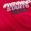 Thumbnail: Nike Dri-Fit Red T-Shirt With #Winning Starts Here Graphic Mens Size M SKU 7115