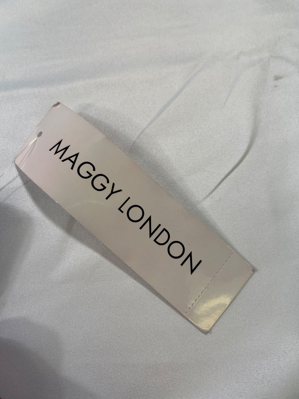 Thumbnail: Maggy London SKU 7612 Red Ruffle V-Neck Dress Size 10