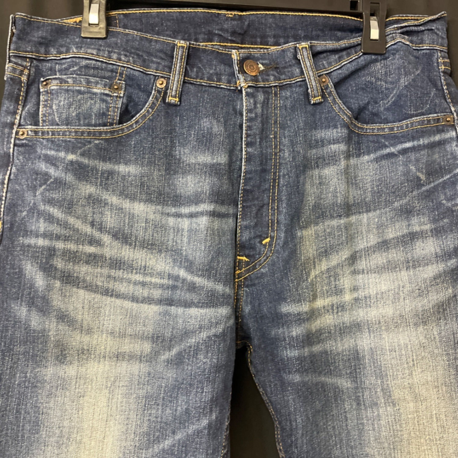 Levi's 505 Men's Blue Jeans/Straight Leg 33x32 SKU 4062