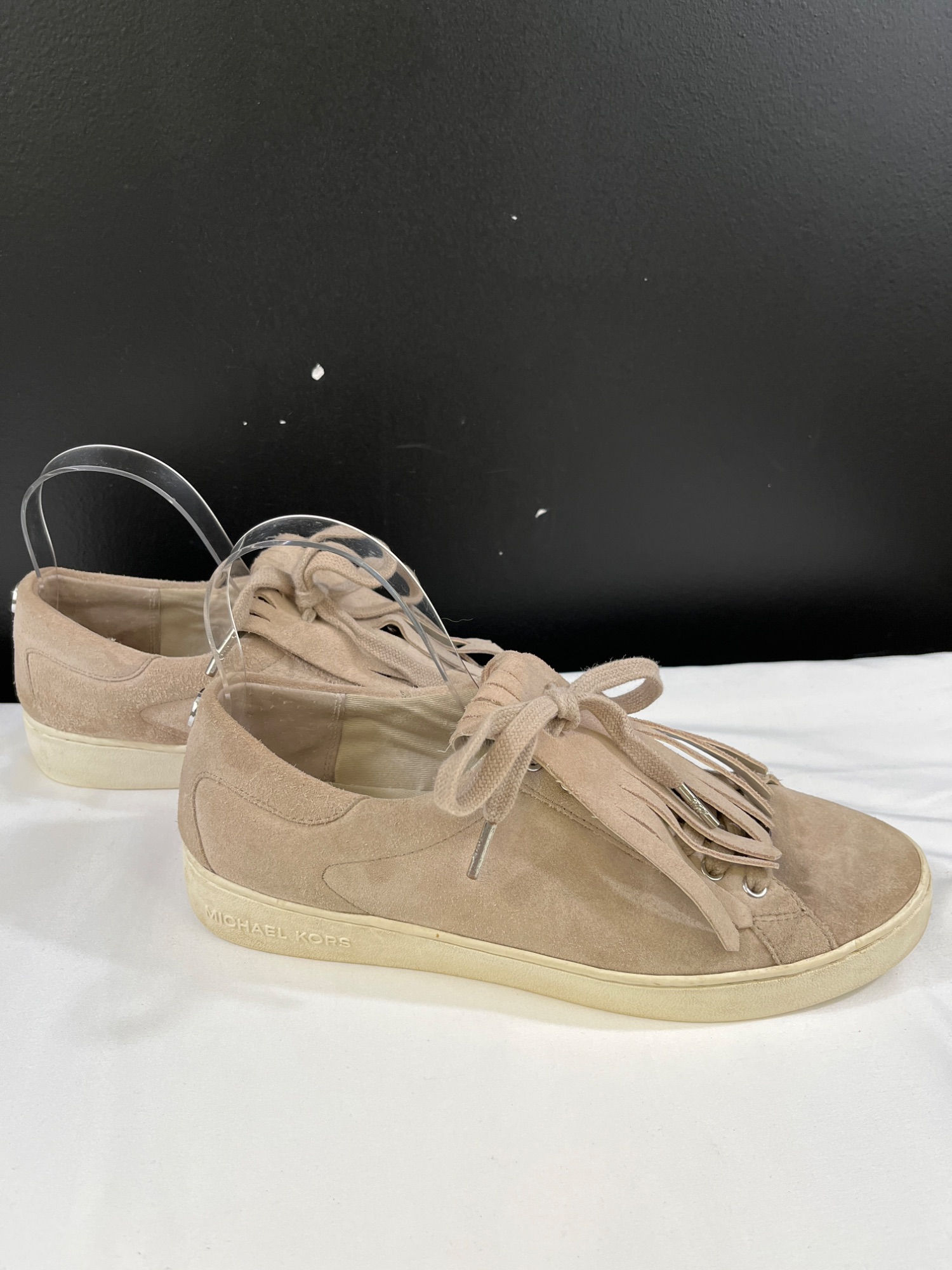 Michael Kors Women's Tan Casual Leather Shoes Size 10M SKU 6020