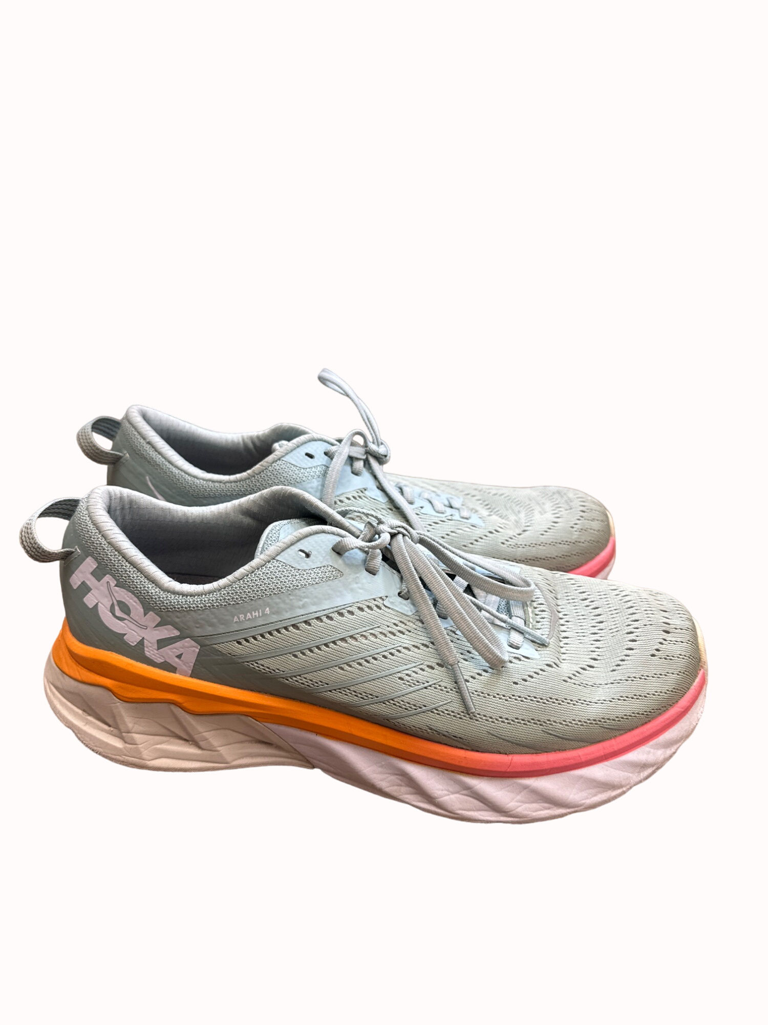 Hoka Arahi 4 womes green running walking sneakers shoes 10.5 SKU 6643