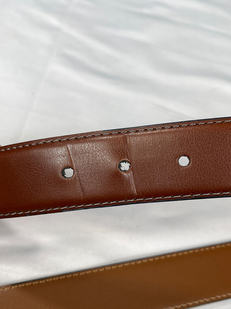 Thumbnail: English Laundry Mens Brown Genuine Leather Belt Size 36 SKU 7262