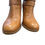 Thumbnail: Nine West Womens Brown Leather Knee-High Boots Size 7.5M SKU 7166