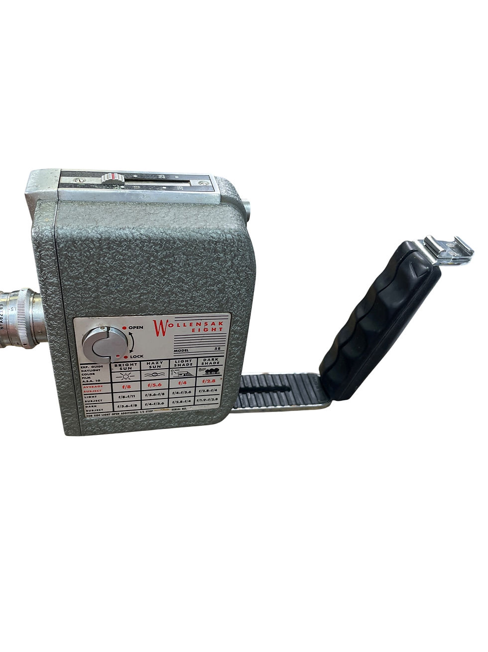 Thumbnail: Wollensak 8 Model 58 Vintage movie camera camcoder SKU 8790