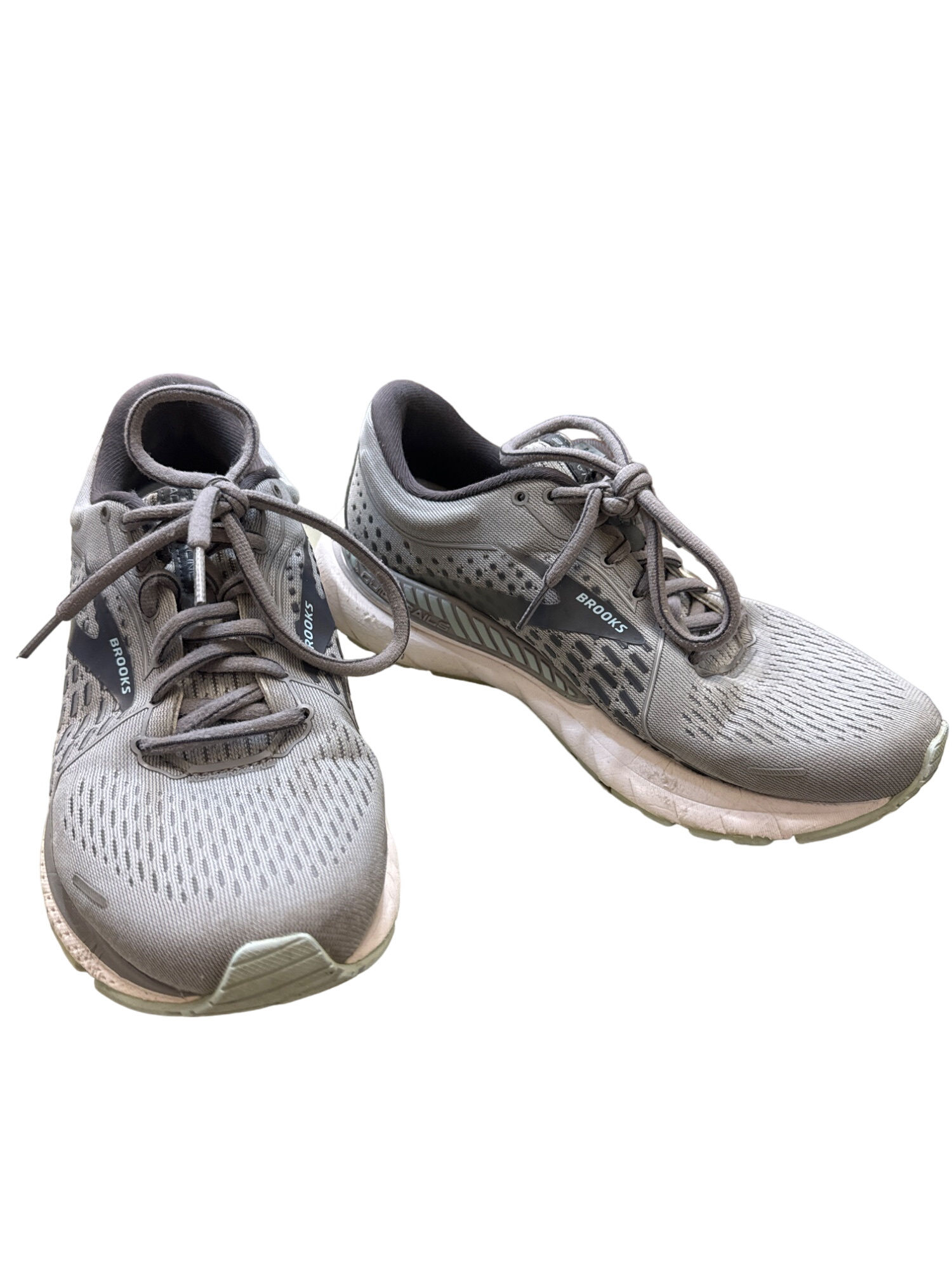 Brooks adrenaline 21 gray women’s running shoes sneakers size 7.5 D SKU 3222