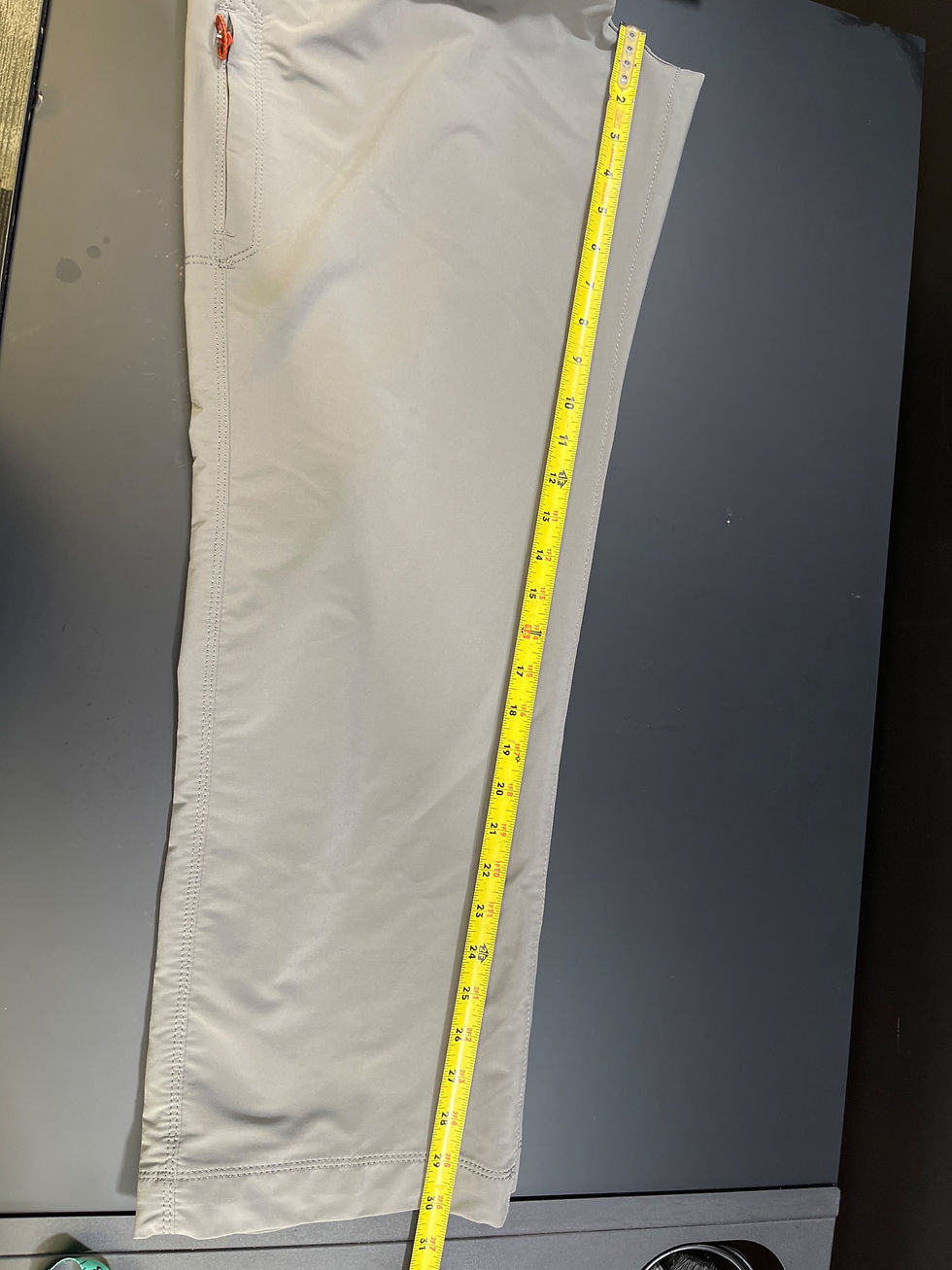 Thumbnail: Ascend A Men's Gray Sportwear Pants Size 34X30 SKU 5334