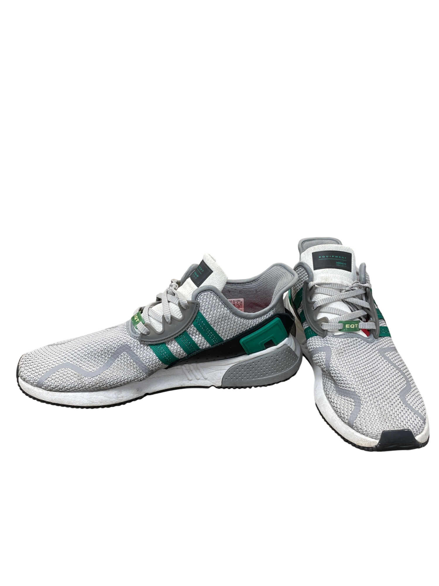 Adidas EQT Support mens Mid Gray green black sneakers sz 13 SKU 9366