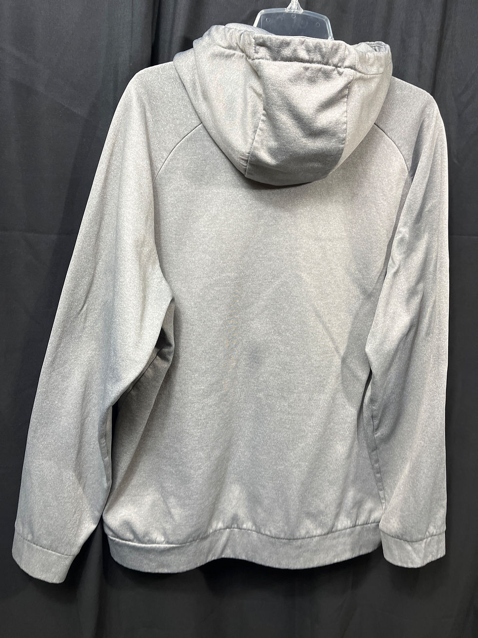 Nike Mens Gray Dri Fit Full Zip Hoodie Size XL SKU 7107