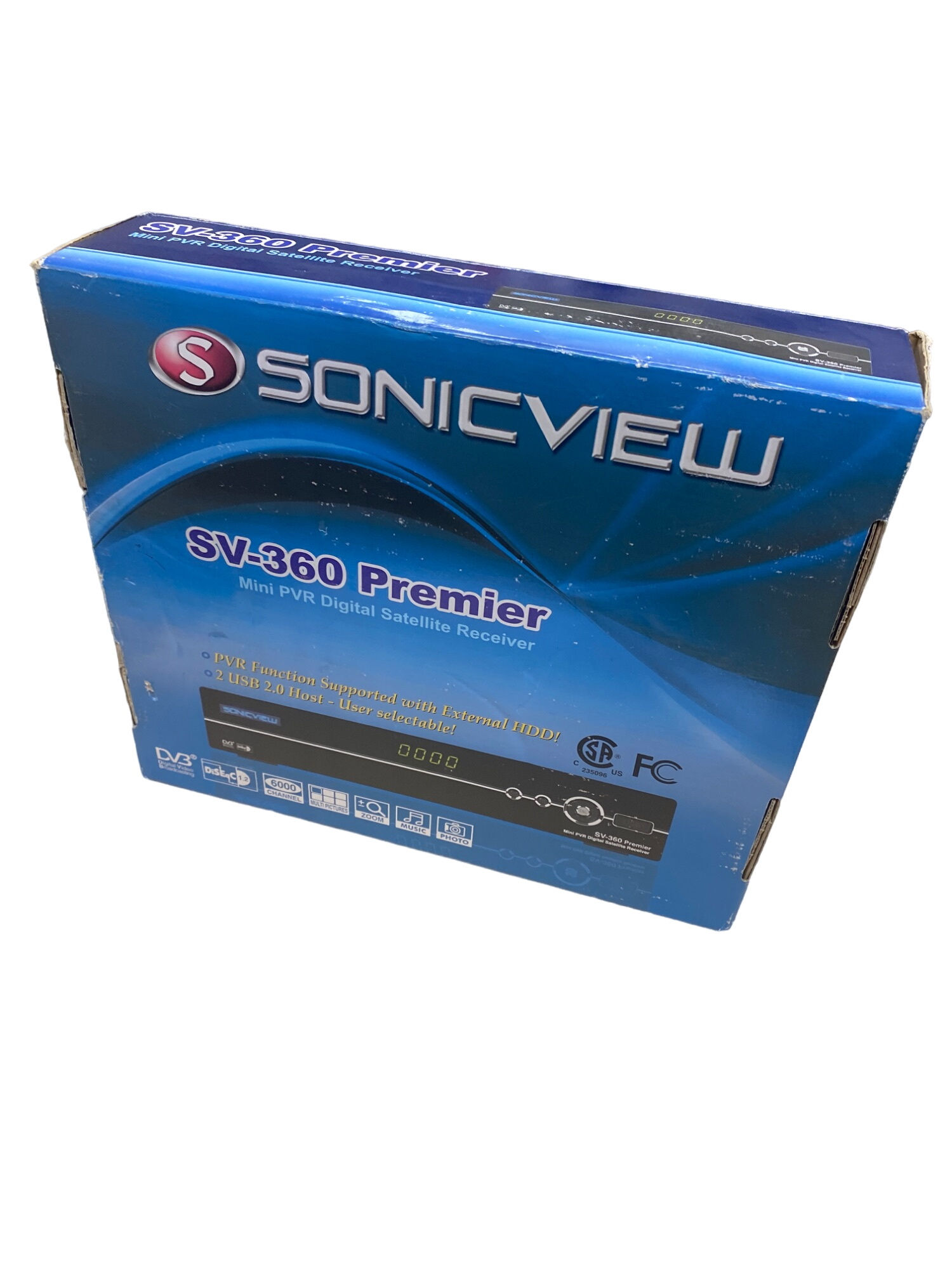 Sonic view SV360 premier mini satellite receiver SKU 575