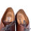 Thumbnail: Florsheim Mens Brown Leather Oxford cap toes Dress Shoes Size 13  3E SKU 9328