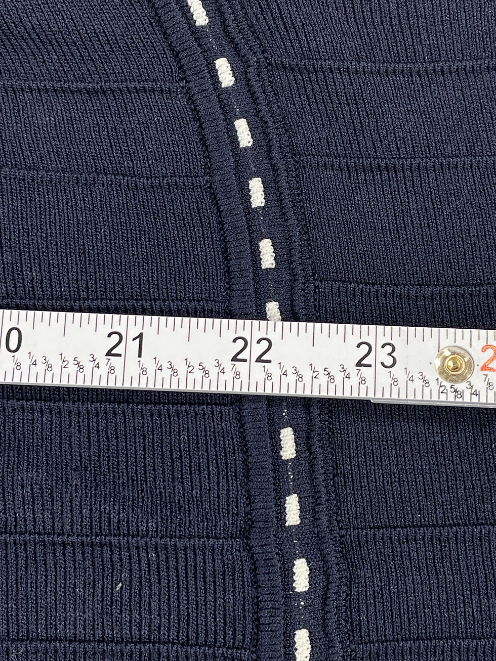 Thumbnail: Banana Republic SKU 7644 Womens Sleeveless Navy Dress Size M