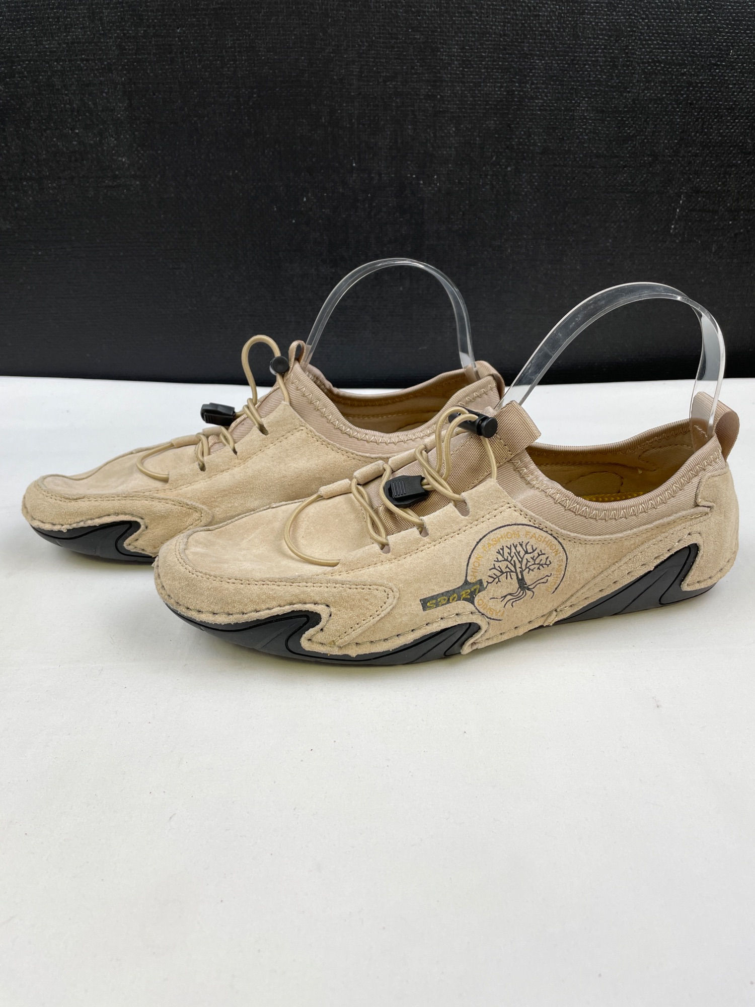 Sport Fashion Men's Beige Walking Shoes/Sneakers Size 39 SKU 4611