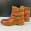 Thumbnail: Verdetabaco Womens Brown Ankle Boot Shoes Size 6.5 SKU 6804
