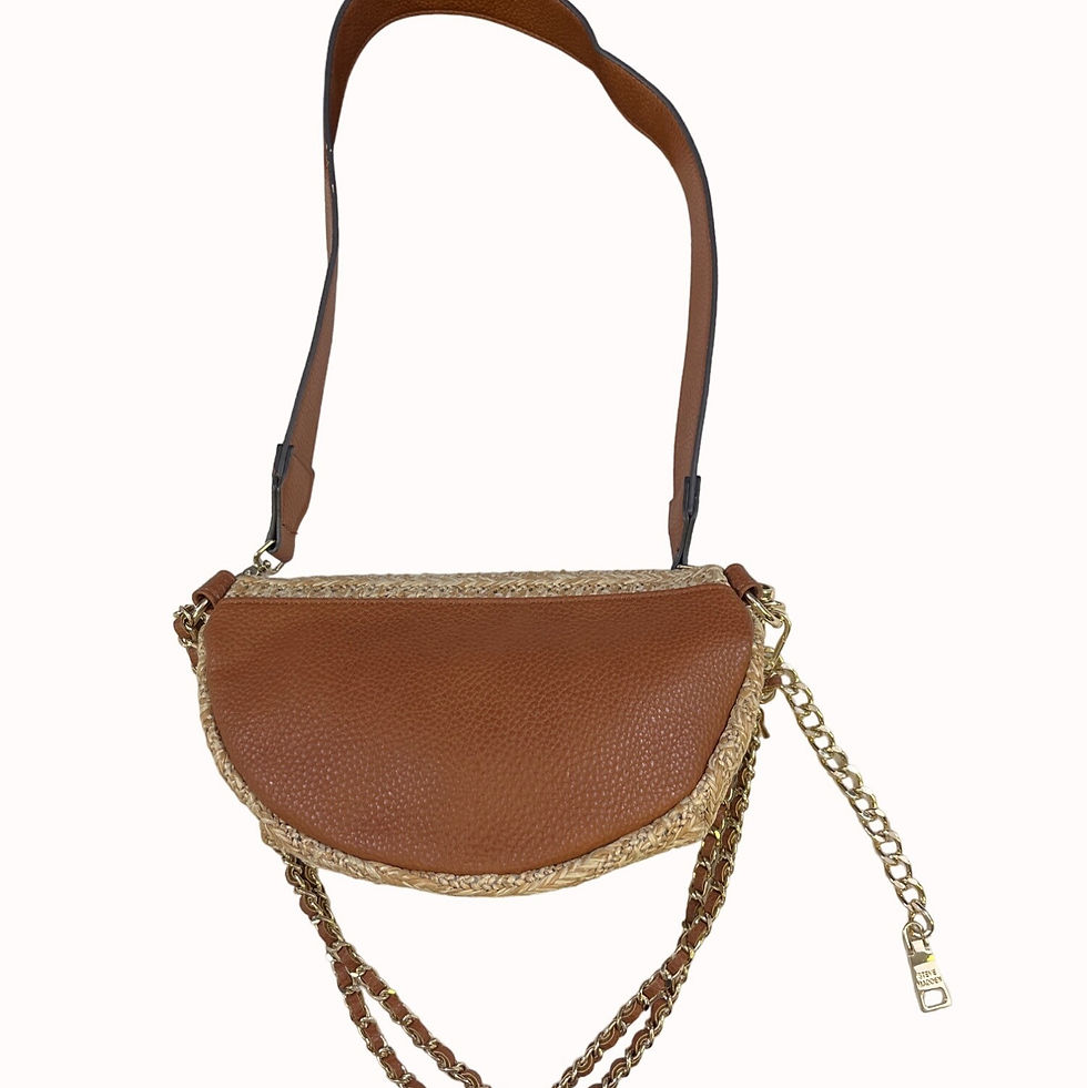 Steve Madden Women's Tan Fanny Pack/Waist Pouch SKU 5057