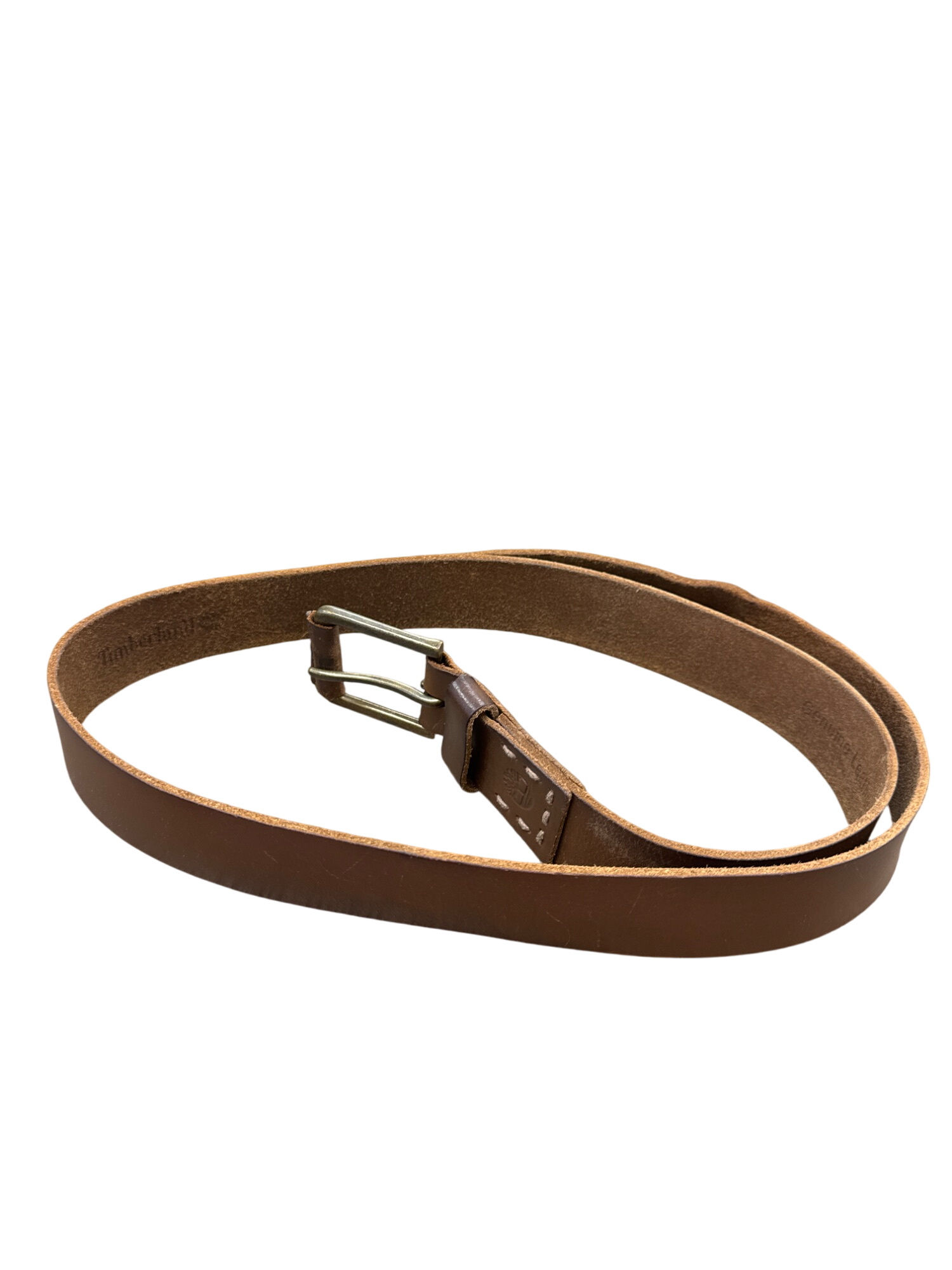 Brown Leather Mens Belt 40"x1.5" By Timberland SKU 6944