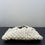 Thumbnail: Women's Handmade Macrame/Crochet White Hand bag SKU 4278