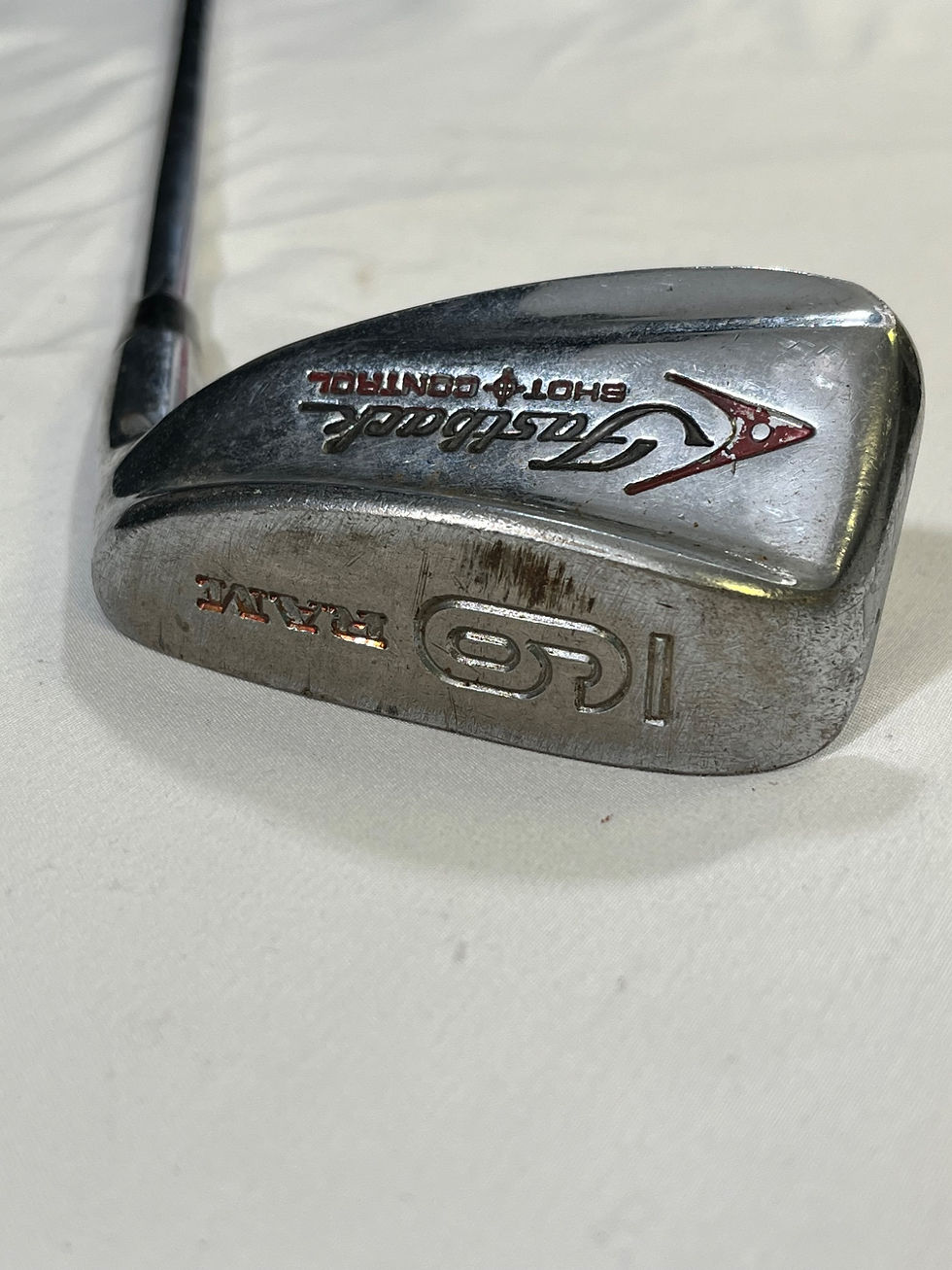 Thumbnail: RAM Fastback Right Handed 9 Iron Dyna Lite Shaft Golf Club SKU 6761