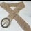 Thumbnail: Women's Vintage Boho Beige Weave belt Bronze Round Buckle SKU 5557