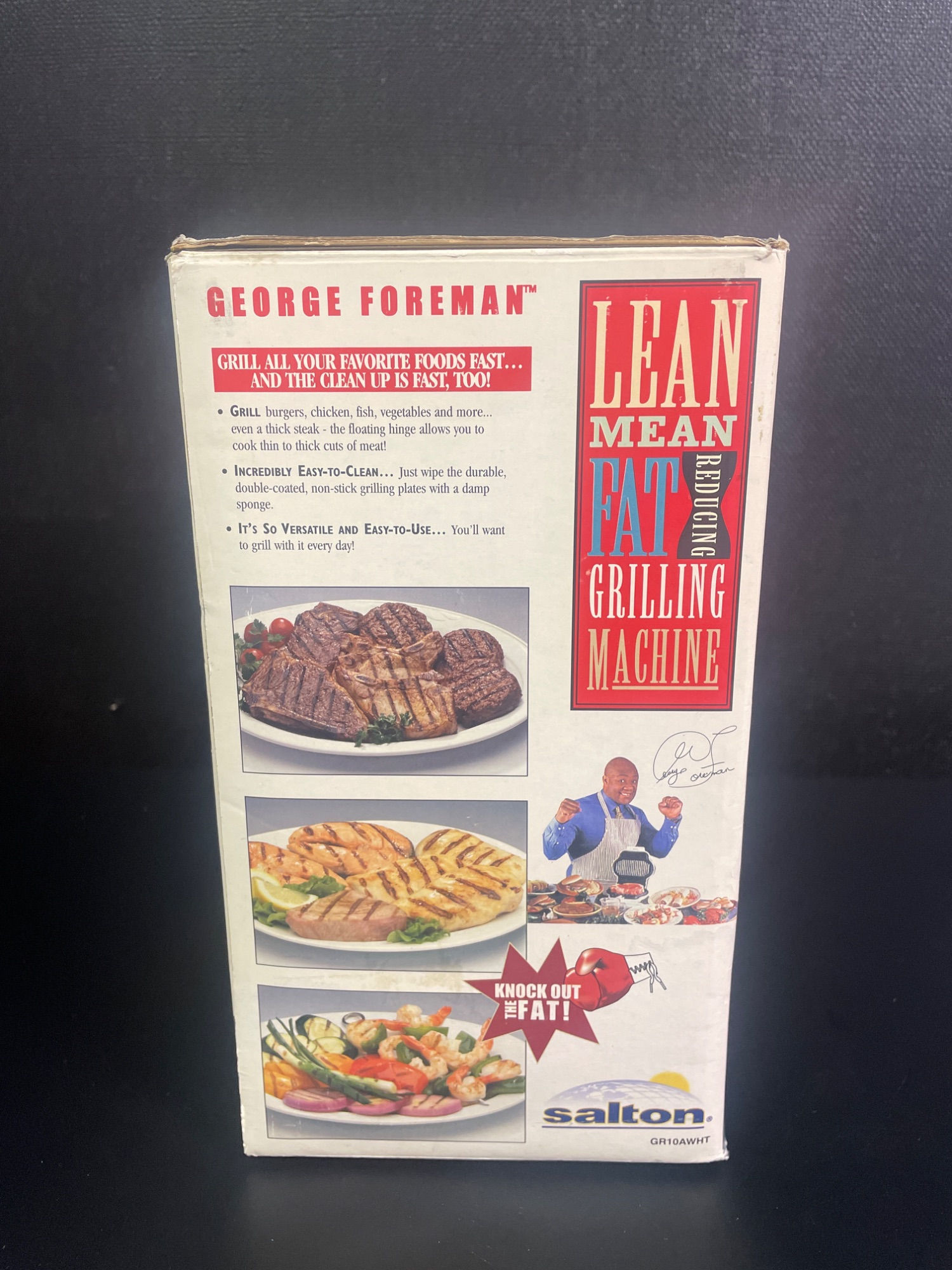George Forman Lean Mean Fat Grilling Machine SKU 1893