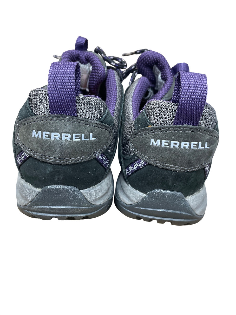 Thumbnail: Merrell Continuum Vibram womans purple gray Hiking sneakers Sz 6.5 SKU 9721