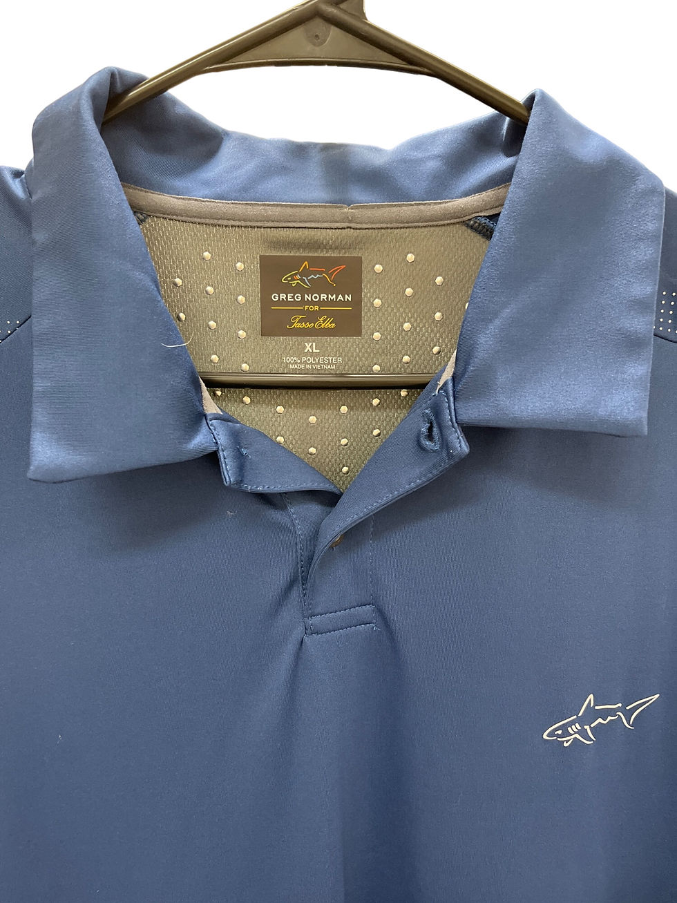 Thumbnail: Greg Norman for Tasso Elba Men’s Polo XL SKU 614