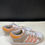 Thumbnail: Adidas Men's White/Orange Sneakers /Shoes Size 6 SKU 5703