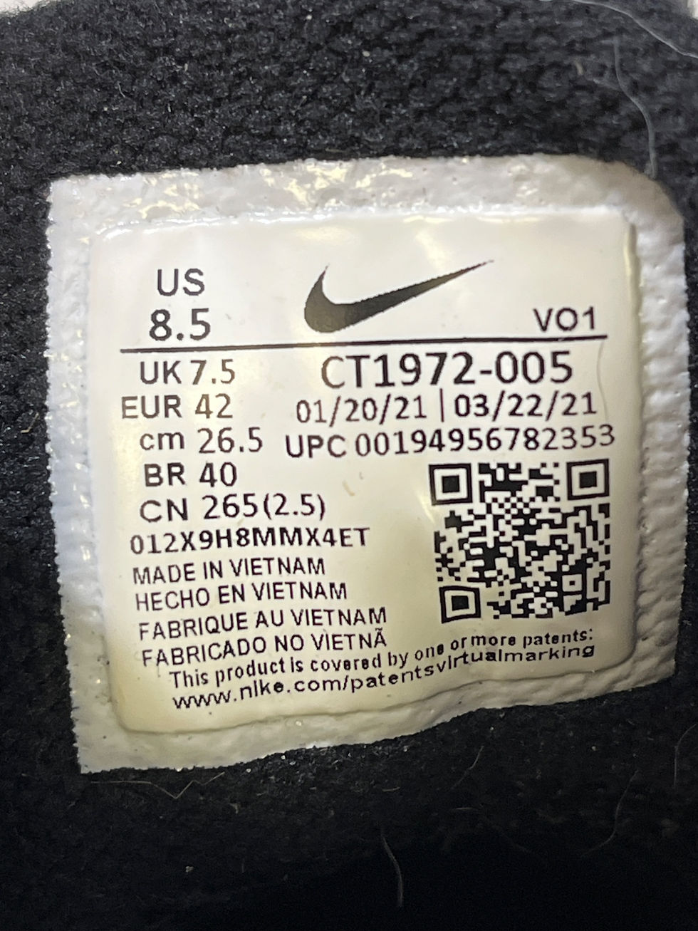 Thumbnail: Nike Kyrie Flytrap IV Men's Black Sneakers Size 8.5 SKU 6425