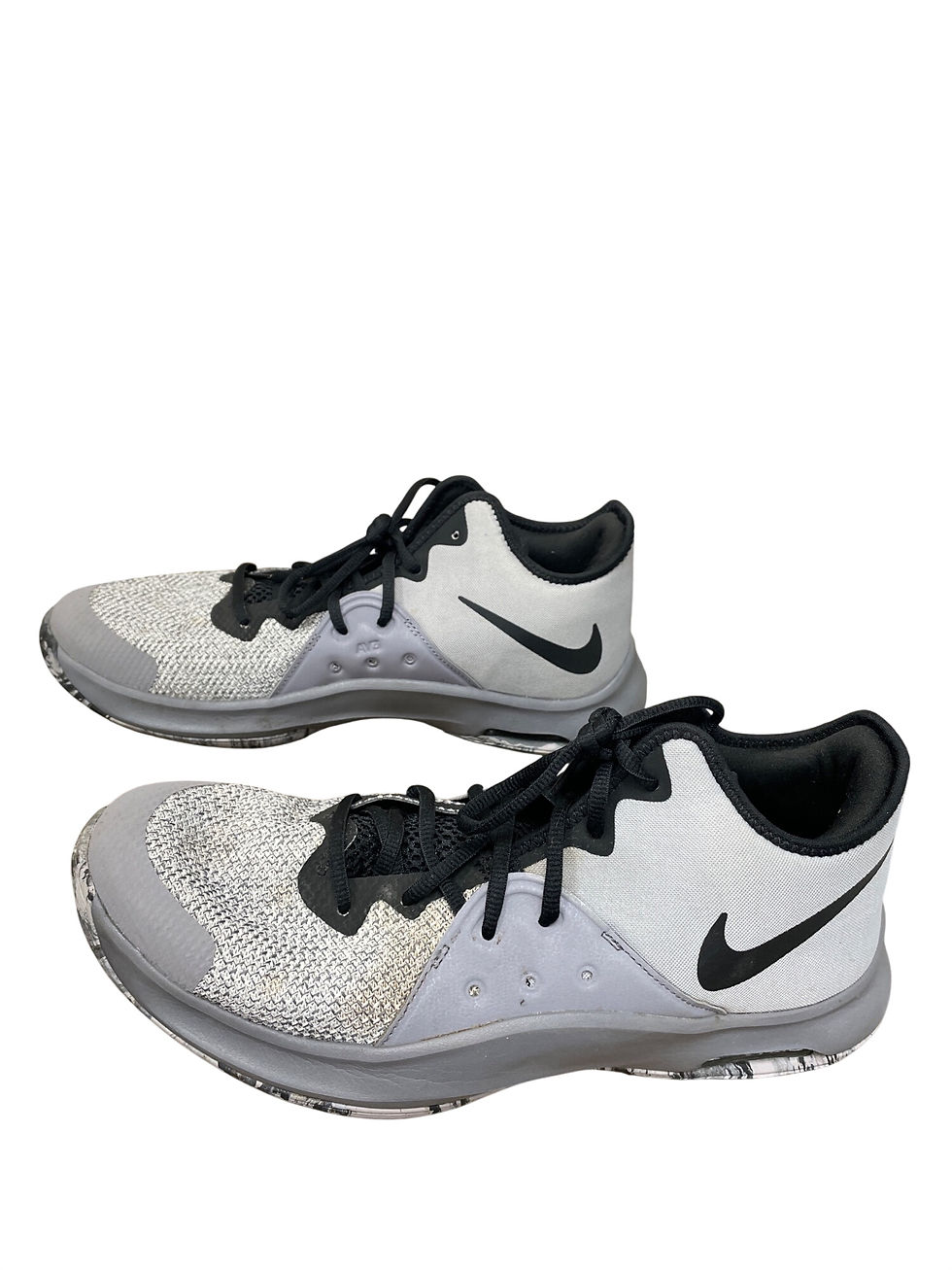 Thumbnail: Nike Air Versatile 3 mens gray black low top run casual sneakes Sz 10.5 SKU 9722