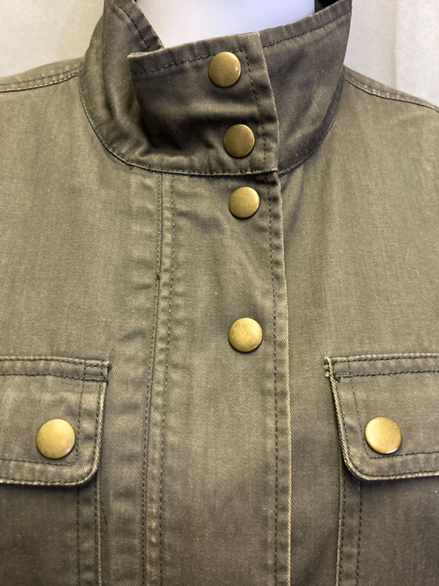 J. Crew Women's Green Relaxed Boyfriend Field Jacket Size S SKU 5628