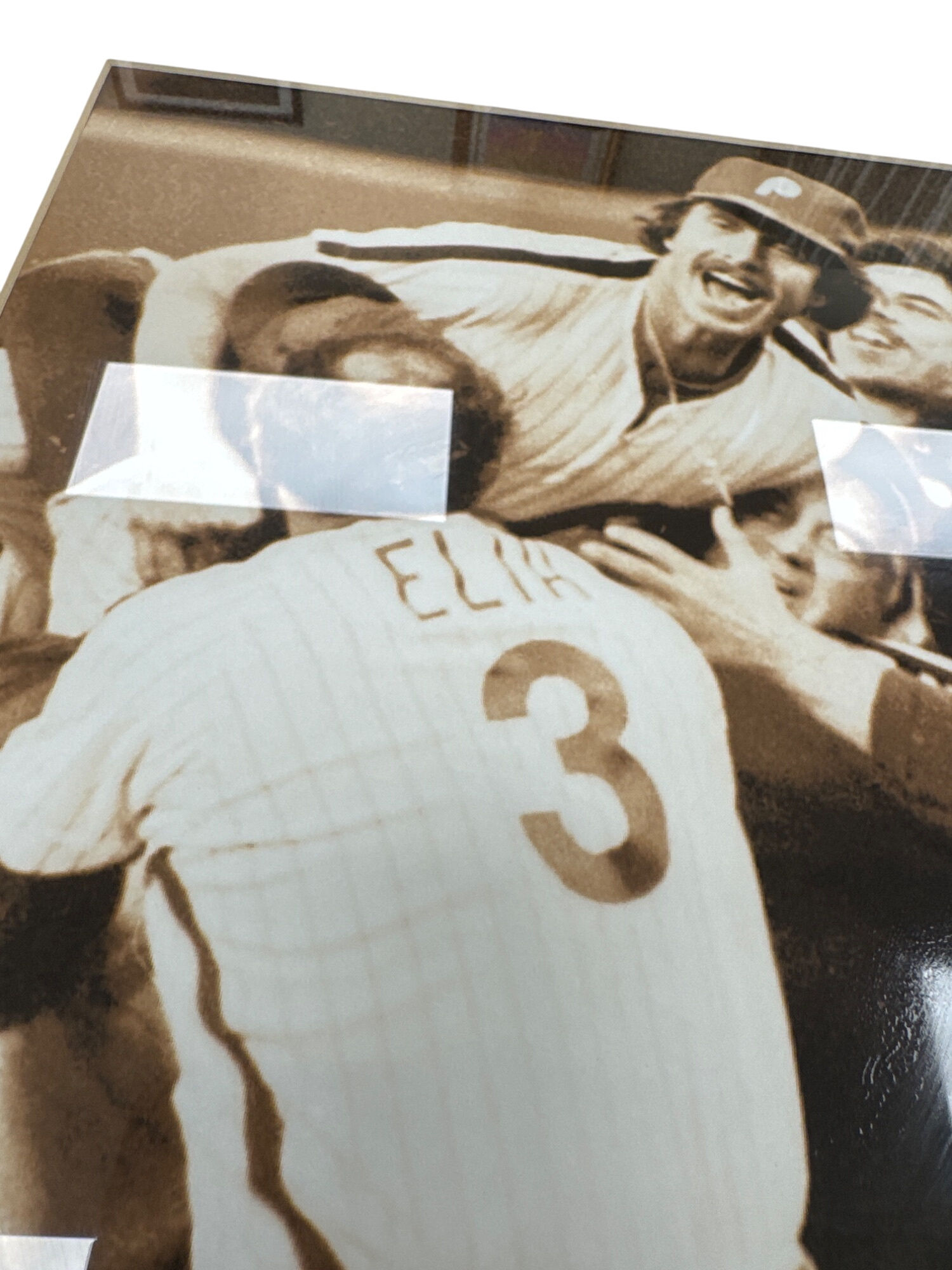 Mike Schmidt Baseball Team Celebration Framed Photo Wall Art SKU 7135