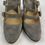 Thumbnail: Michael Kors Women's Grey Leather Shoes/Heels Sz 9M SKU 4310