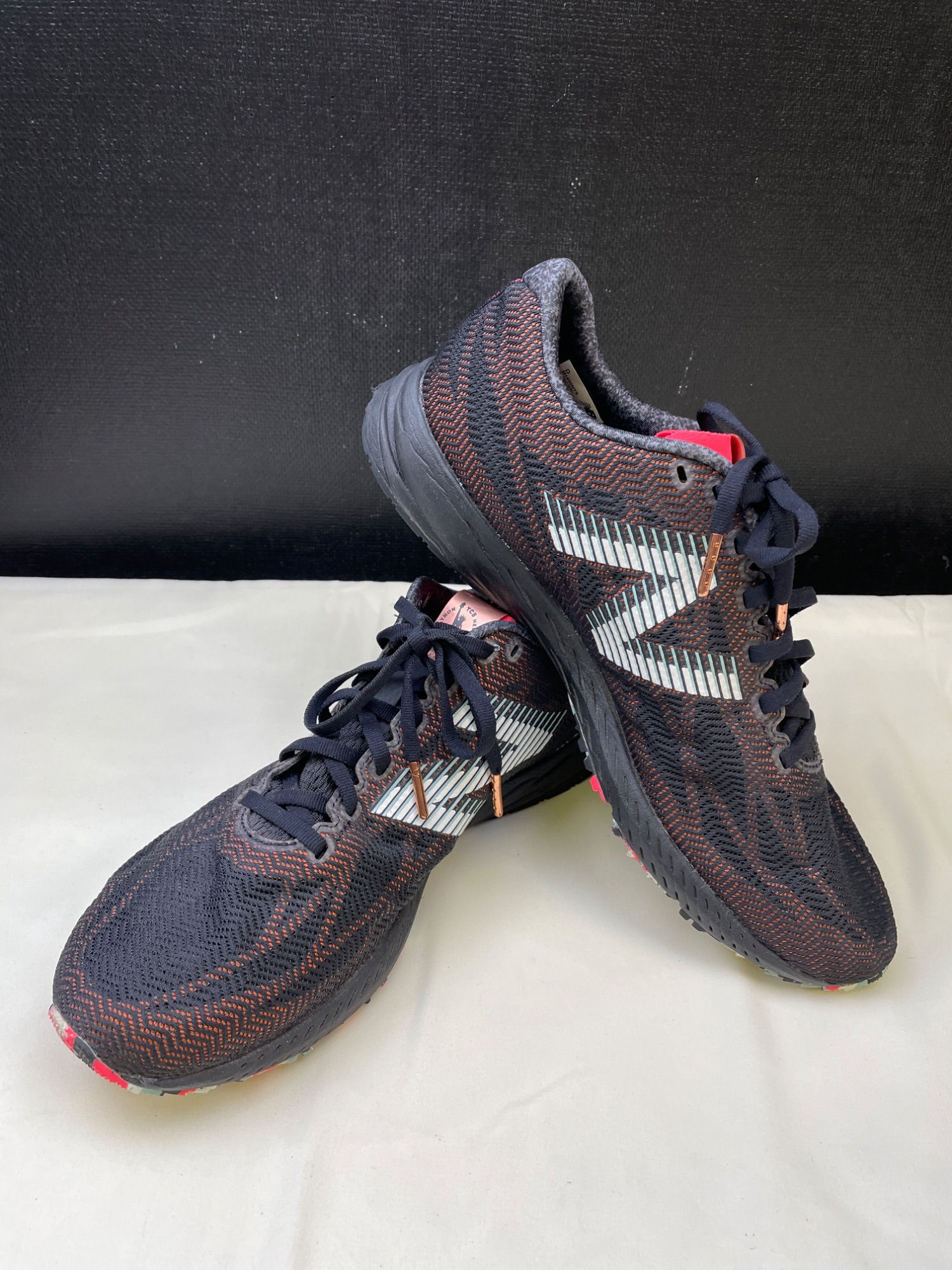New Balance Run NYC Men's Black Multicolor Sneakers/Shoes 10.5 SKU 5338