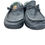 Thumbnail: Hey Dude Wally Mens Charcoal Gray Black Washed Canvas Loafers shoes Sz 12 SKU 95
