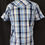 Thumbnail: Levi's Men's Blue Plaid Shirt/Button Snaps Size M SKU 4004