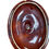 Thumbnail: H.P Company USA VTG brown oval covered oven proof cookware SKU 9626