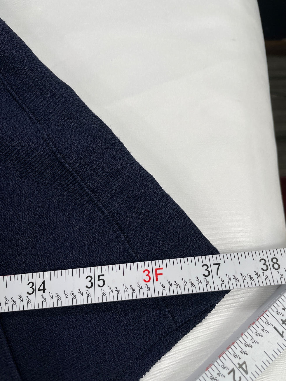 Thumbnail: Banana Republic SKU 7644 Womens Sleeveless Navy Dress Size M