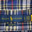 Thumbnail: Ralph Lauren Men's Blue Plaid Shirt/Button Up Size L SKU 5706