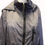 Thumbnail: Calvin Klein Women's Grey Hooded Trench Coat Size L SKU 5516