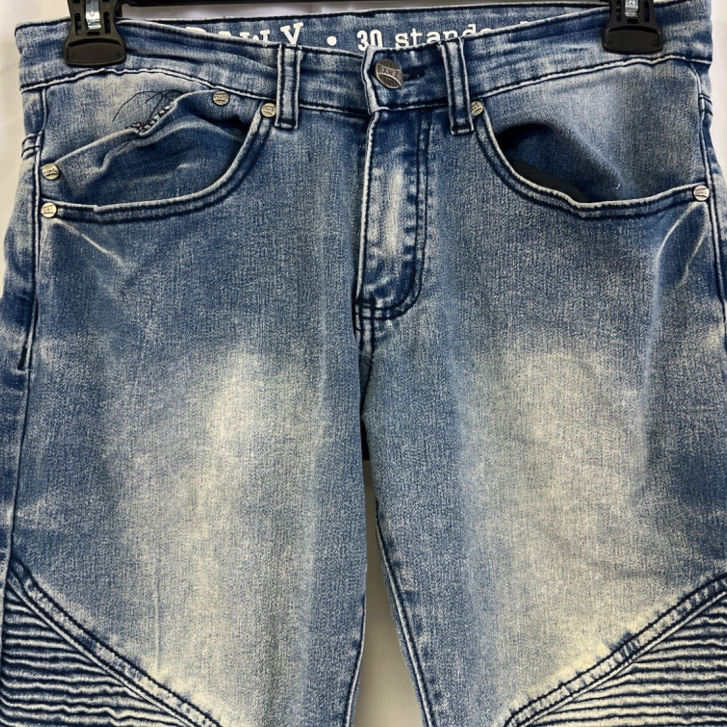 Raw X Vintage Inspired Men's Blue Jeans/Slim Fit Sz 30 SKU 4350