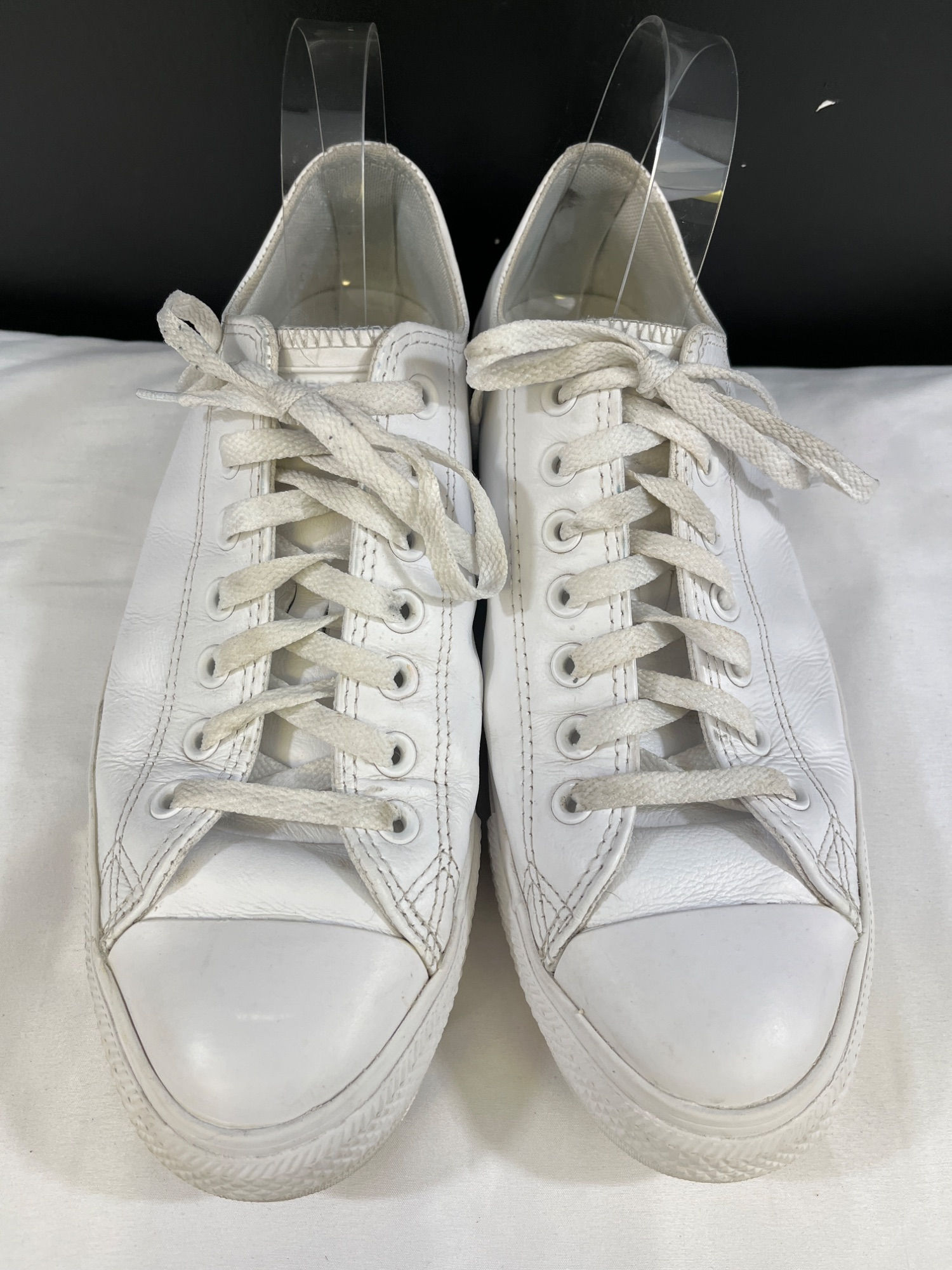 Converse 136823C Unisex White Casual Sneakers Size M9.5 & W11.5 SKU 6371