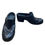 Thumbnail: Merrell womens black leather mule clogs shoes 9 SKU 6830