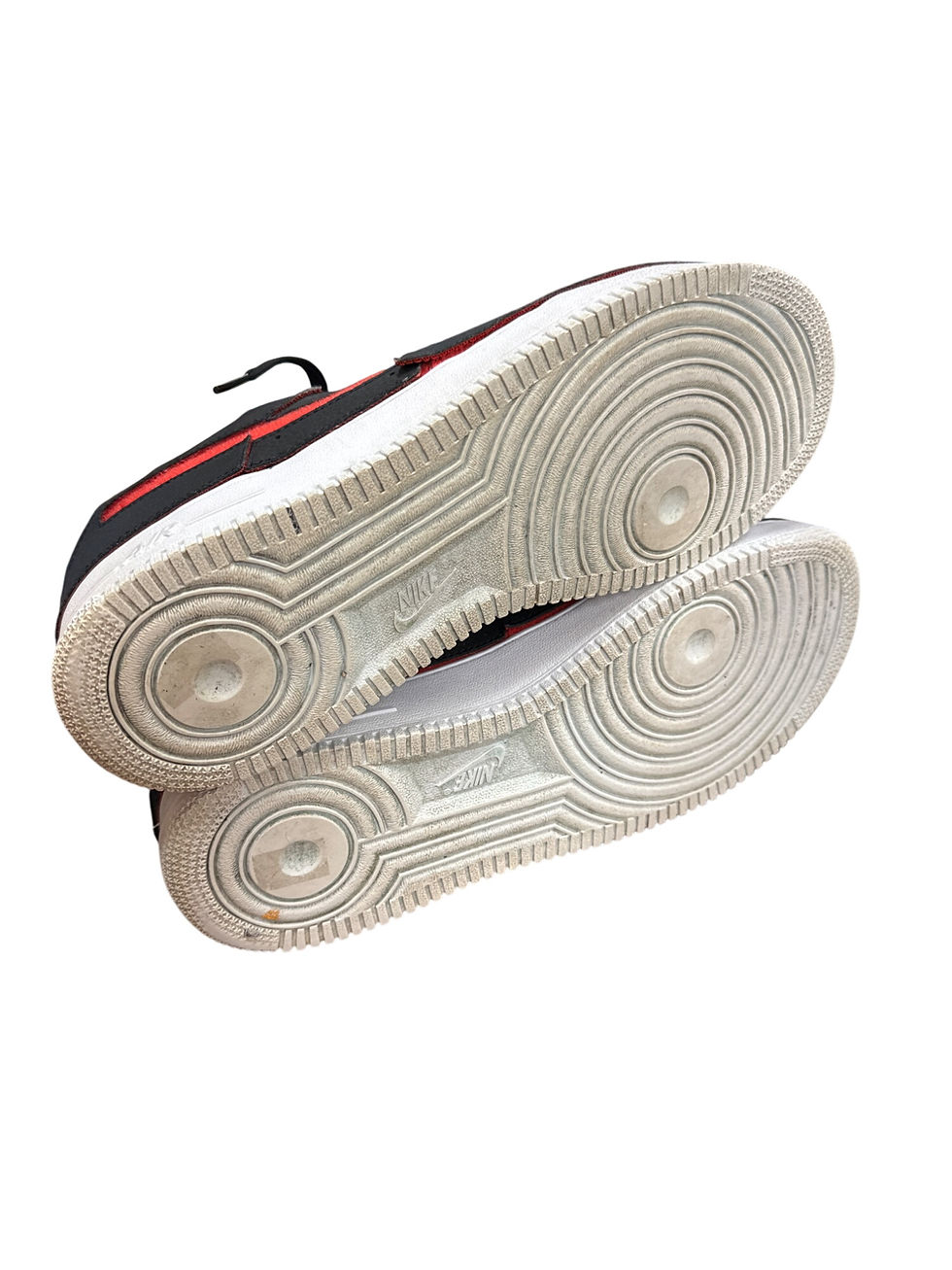 Thumbnail: Nike Air Force 1 Mens black chile low shoes sneakers 11 SKU 6826