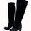 Thumbnail: Sam Edelman women’s black leather OTK boots size 7.5m SKU 6277