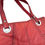 Thumbnail: Vintage Fossil Womens Red Leather Handbag Purse 13x10 SKU 7328