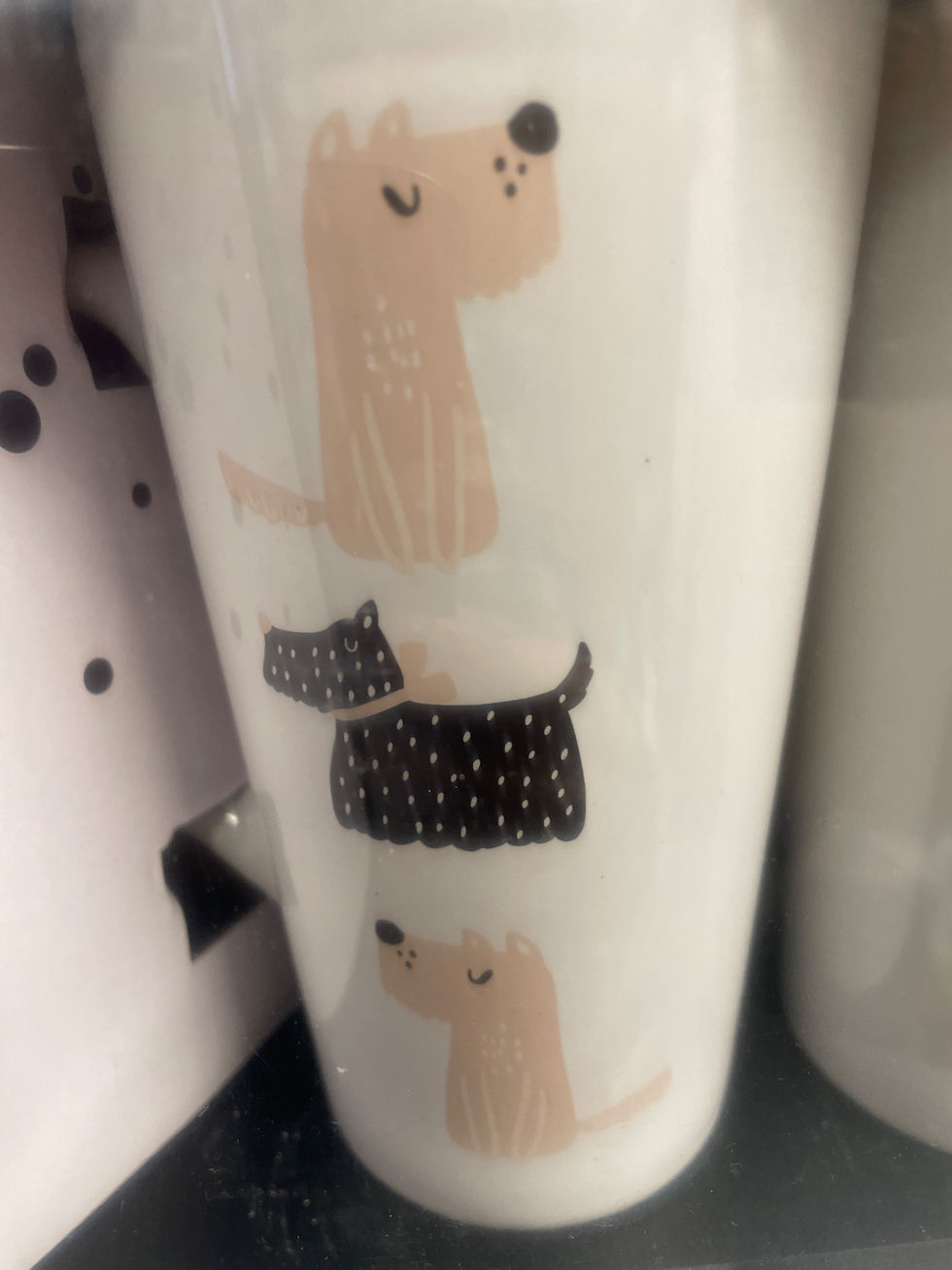 Thumbnail: Cheers Set of 2 Coffee Mugs All I need is my Dog and Coffee New! SKU 1988