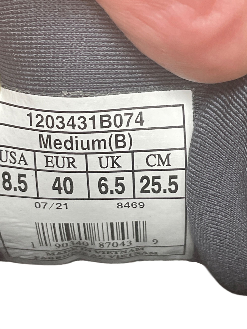 Thumbnail: Brooks Glycerin 19 womans Blue black LT Running walk sneakers Sz 8.5B SKU 9746