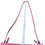 Thumbnail: B. Makowsky Womans Pink Leather Crossbody Shoulderbag SKU 9489
