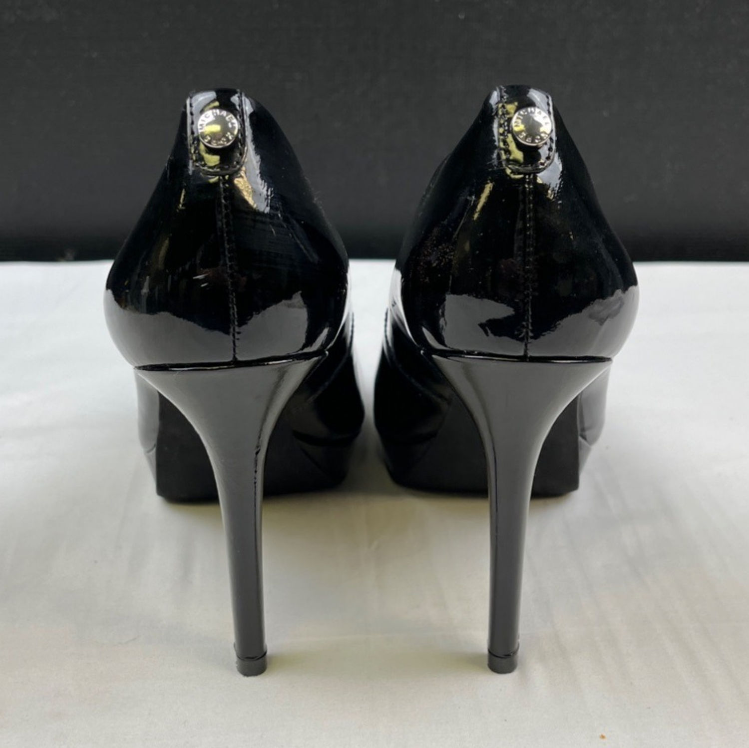 Michael Kors Women's Black Shoes/Platform Heels Sz 7.5M SKU 4666