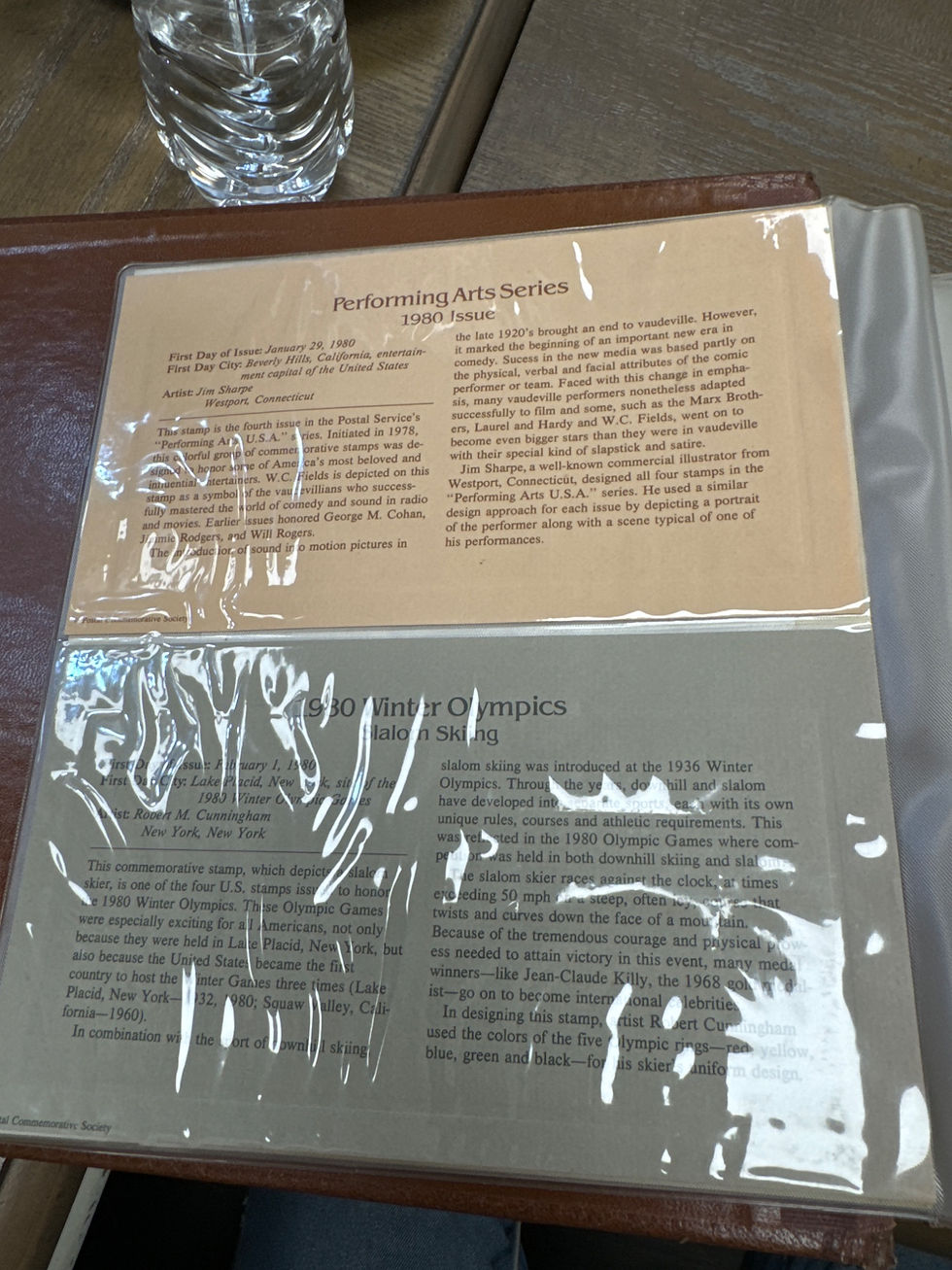 Thumbnail: Golden Teplicas United Stars Stamps 1980-1981 22k gold surface SKU 6061